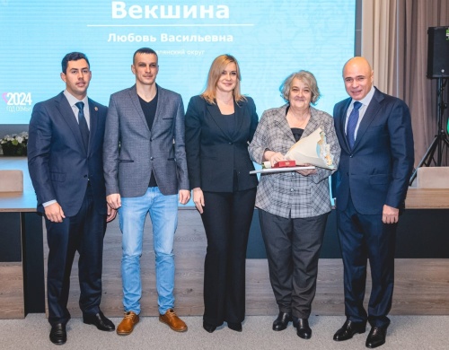 Любовь Векшина из с. Пальна-Михайловка награждена почётным знаком «Слава Матери»